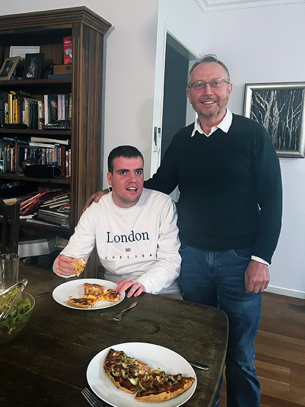 DHN guest Joshua Boyle and his host Rob Donelly